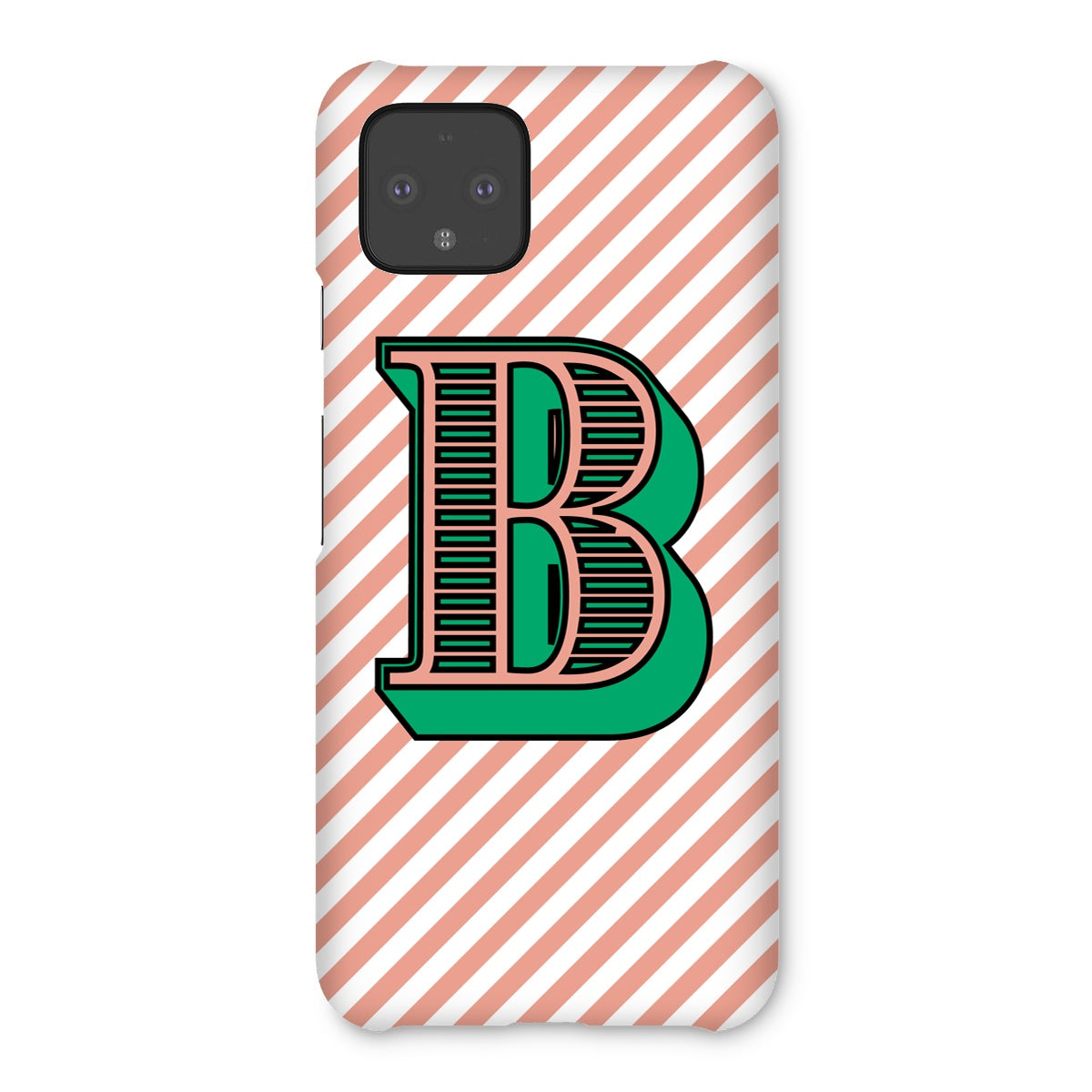 B - Carnival Alphabet Snap Phone Case