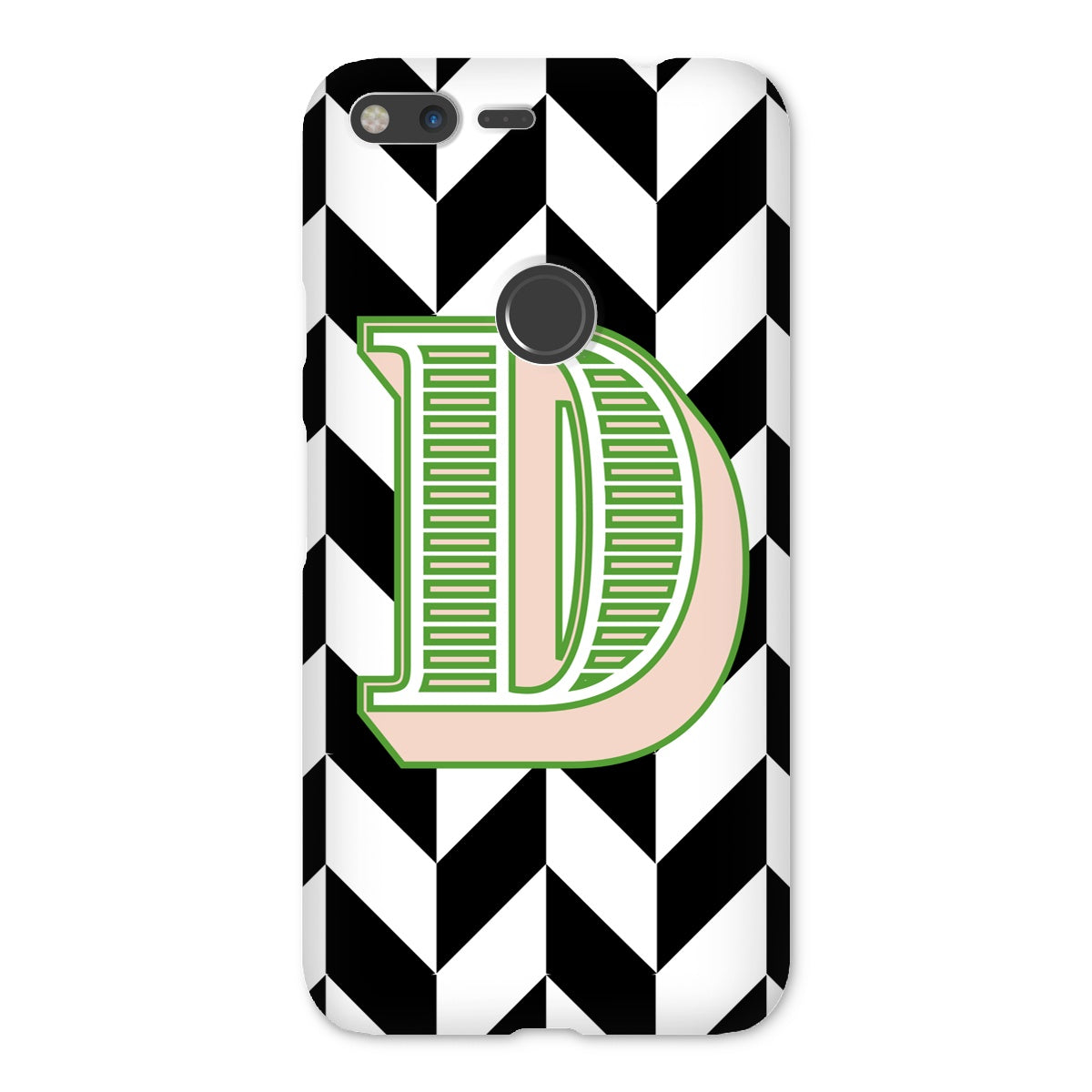 D - Carnival Alphabet Snap Phone Case