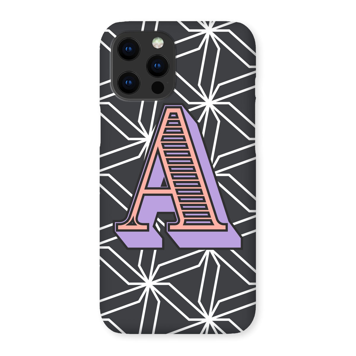A - Carnival Alphabet Snap Phone Case