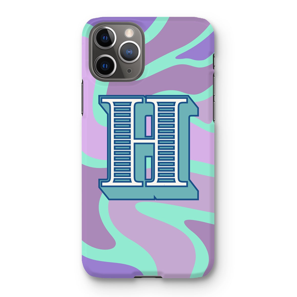 H - Carnival Alphabet Snap Phone Case
