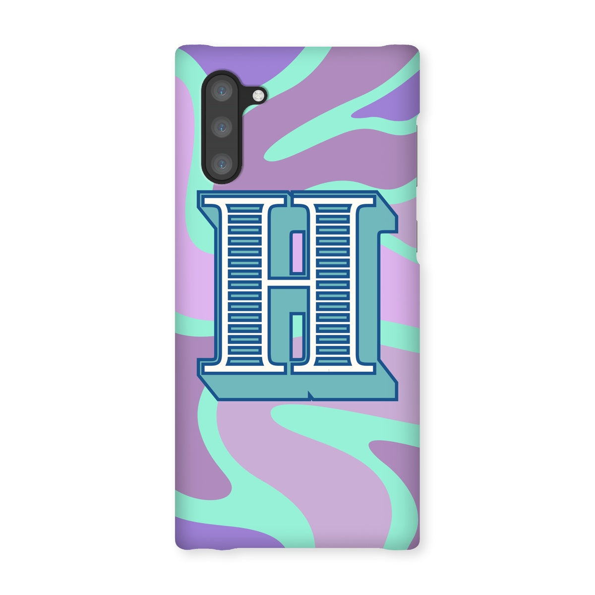 H - Carnival Alphabet Snap Phone Case