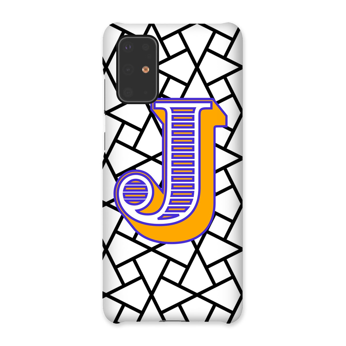 J - Carnival Alphabet Snap Phone Case