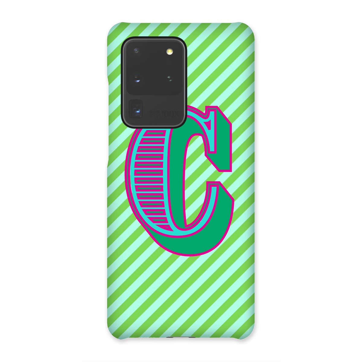 C - Carnival Alphabet Snap Phone Case