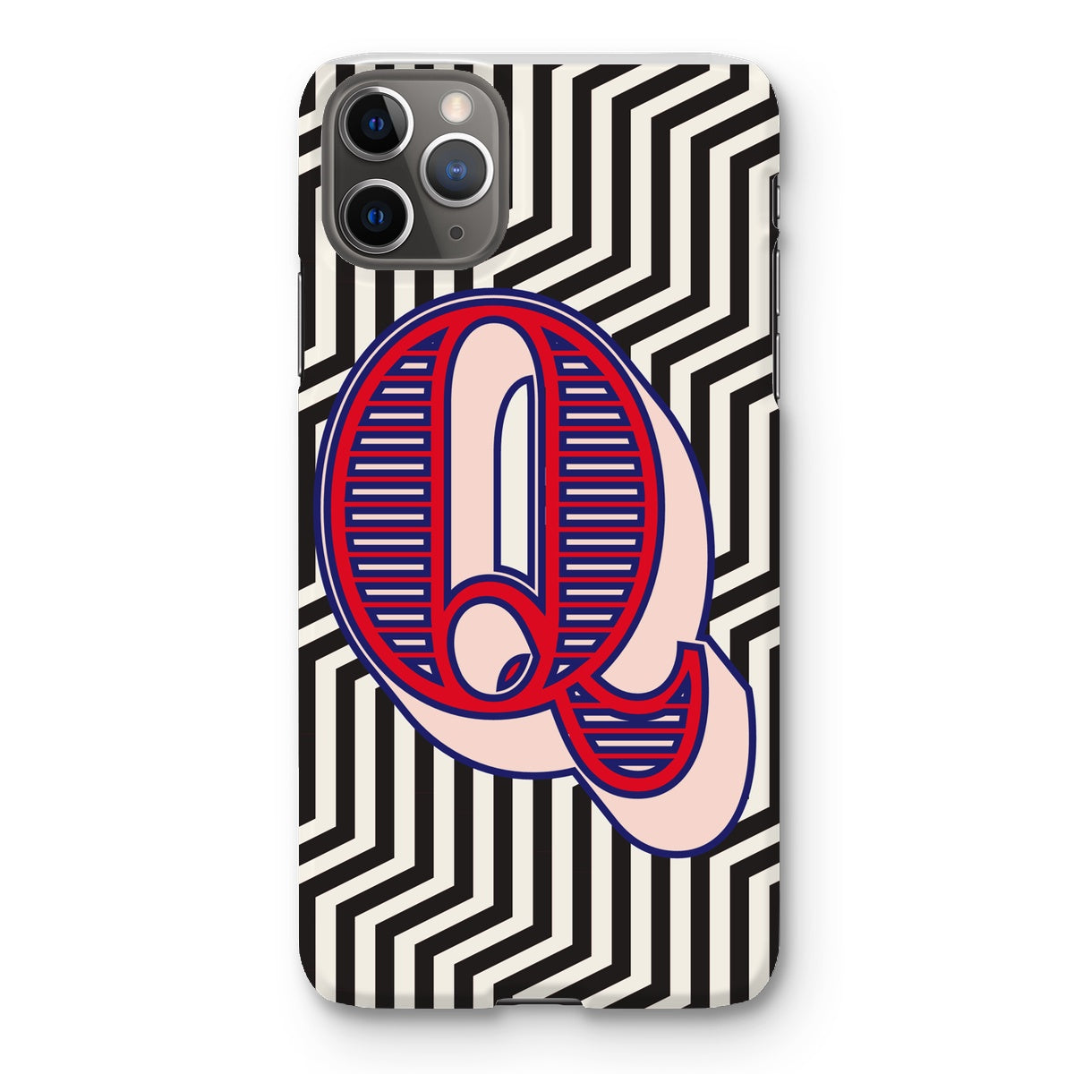 Q - Carnival Alphabet Snap Phone Case