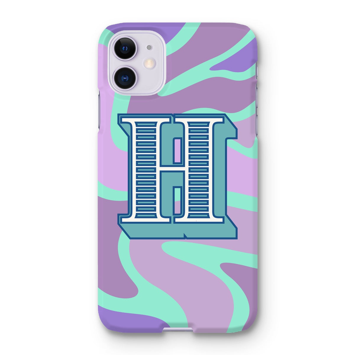 H - Carnival Alphabet Snap Phone Case