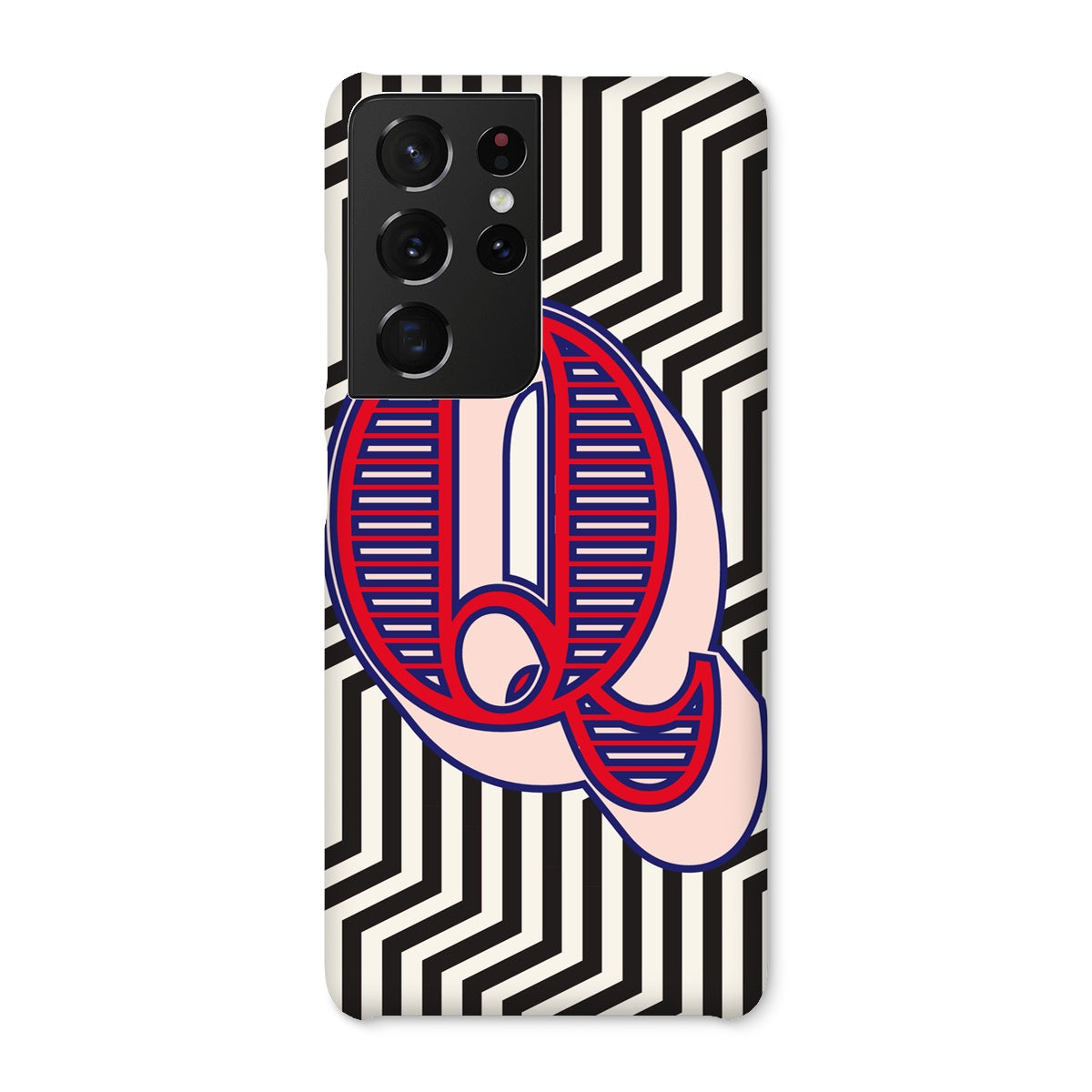 Q - Carnival Alphabet Snap Phone Case