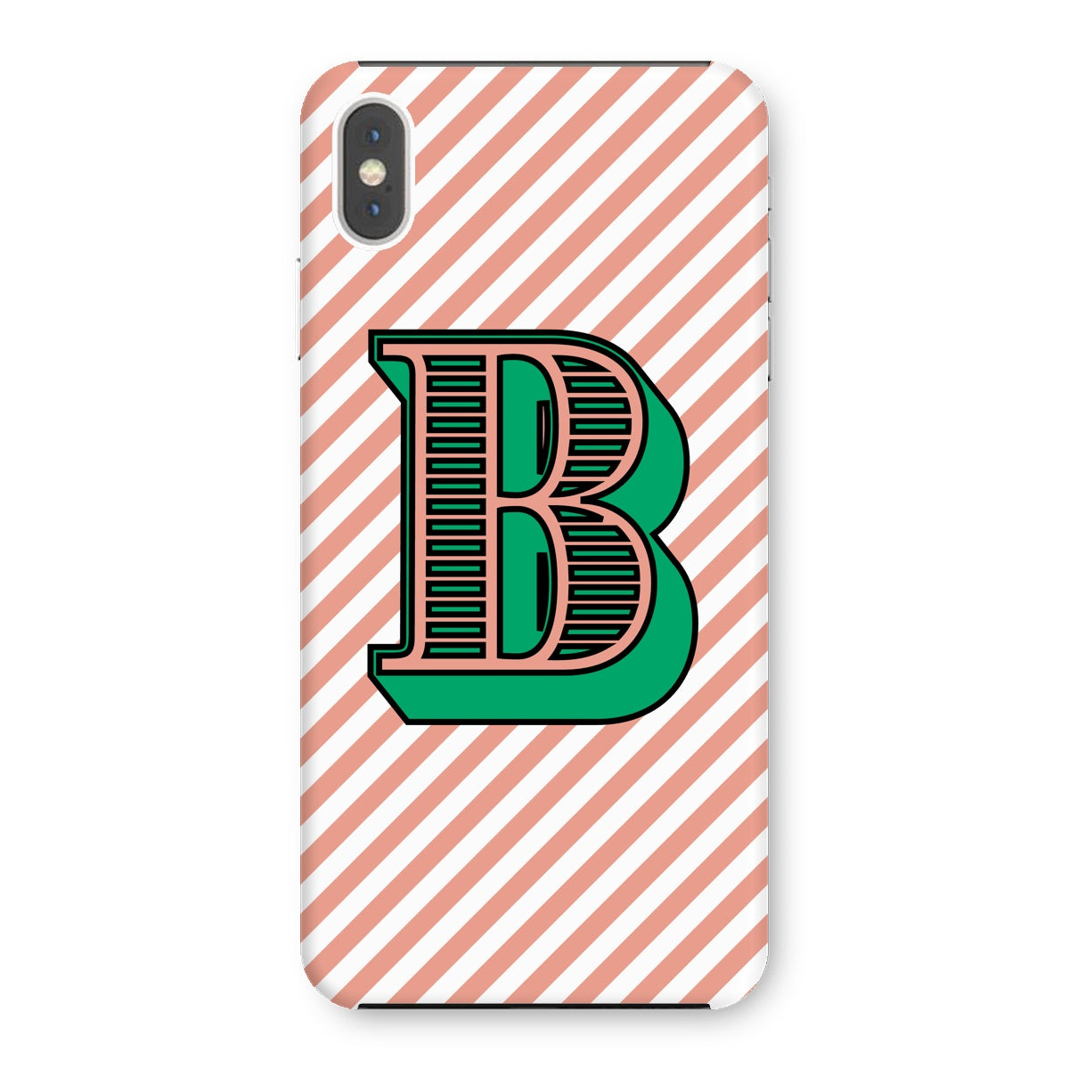 B - Carnival Alphabet Snap Phone Case