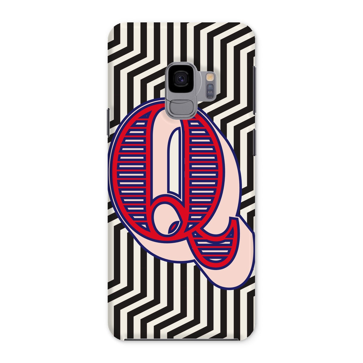 Q - Carnival Alphabet Snap Phone Case