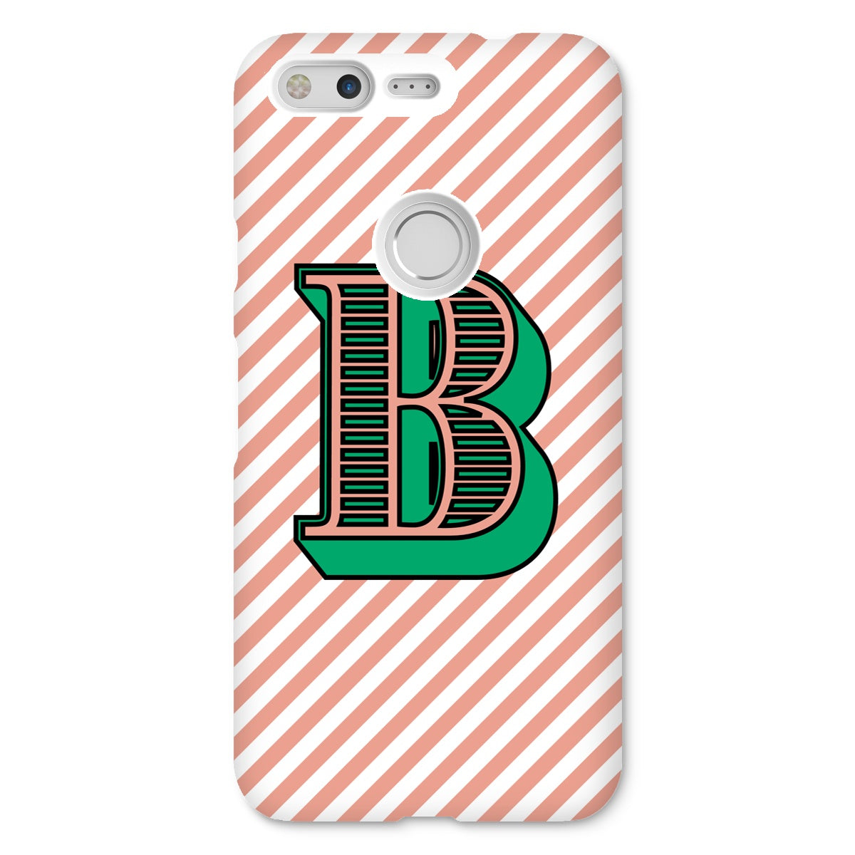 B - Carnival Alphabet Snap Phone Case