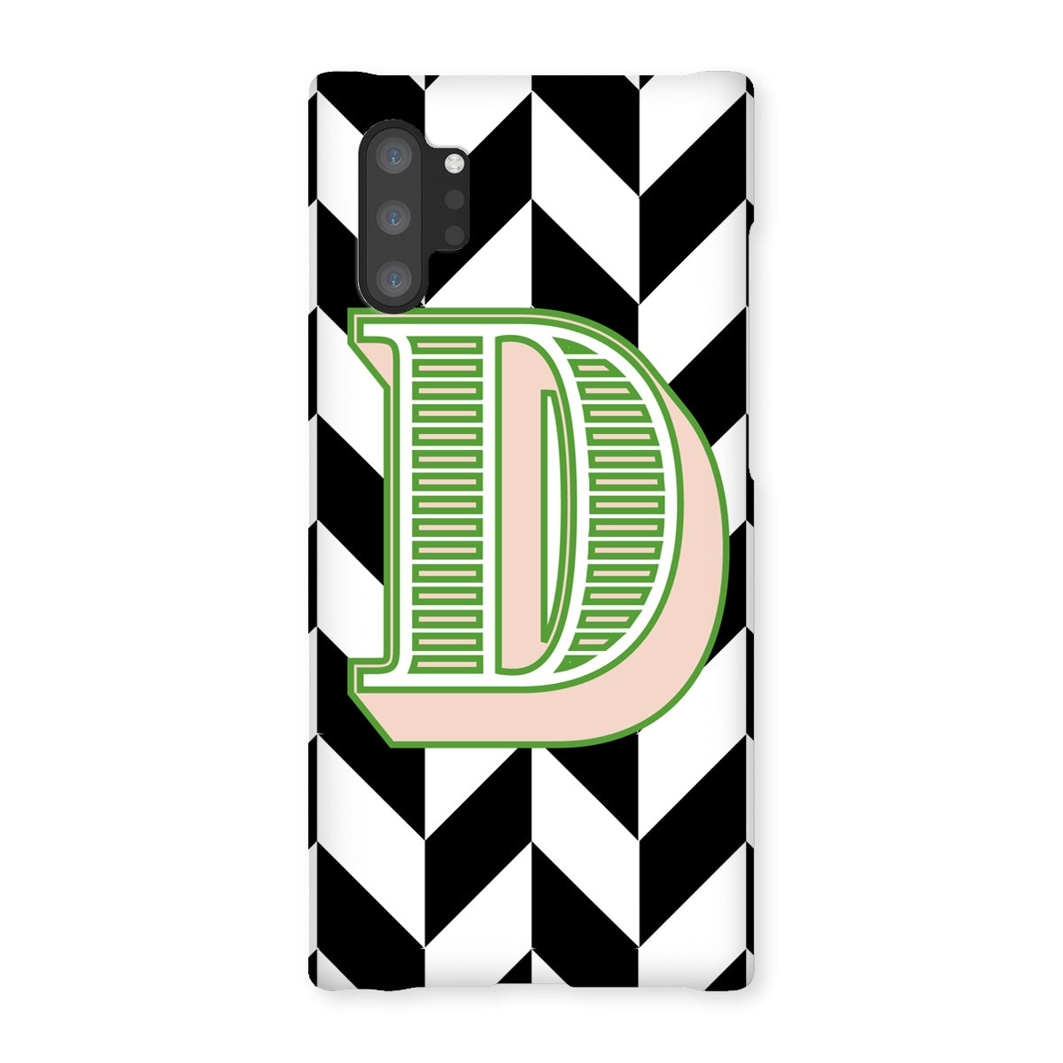 D - Carnival Alphabet Snap Phone Case