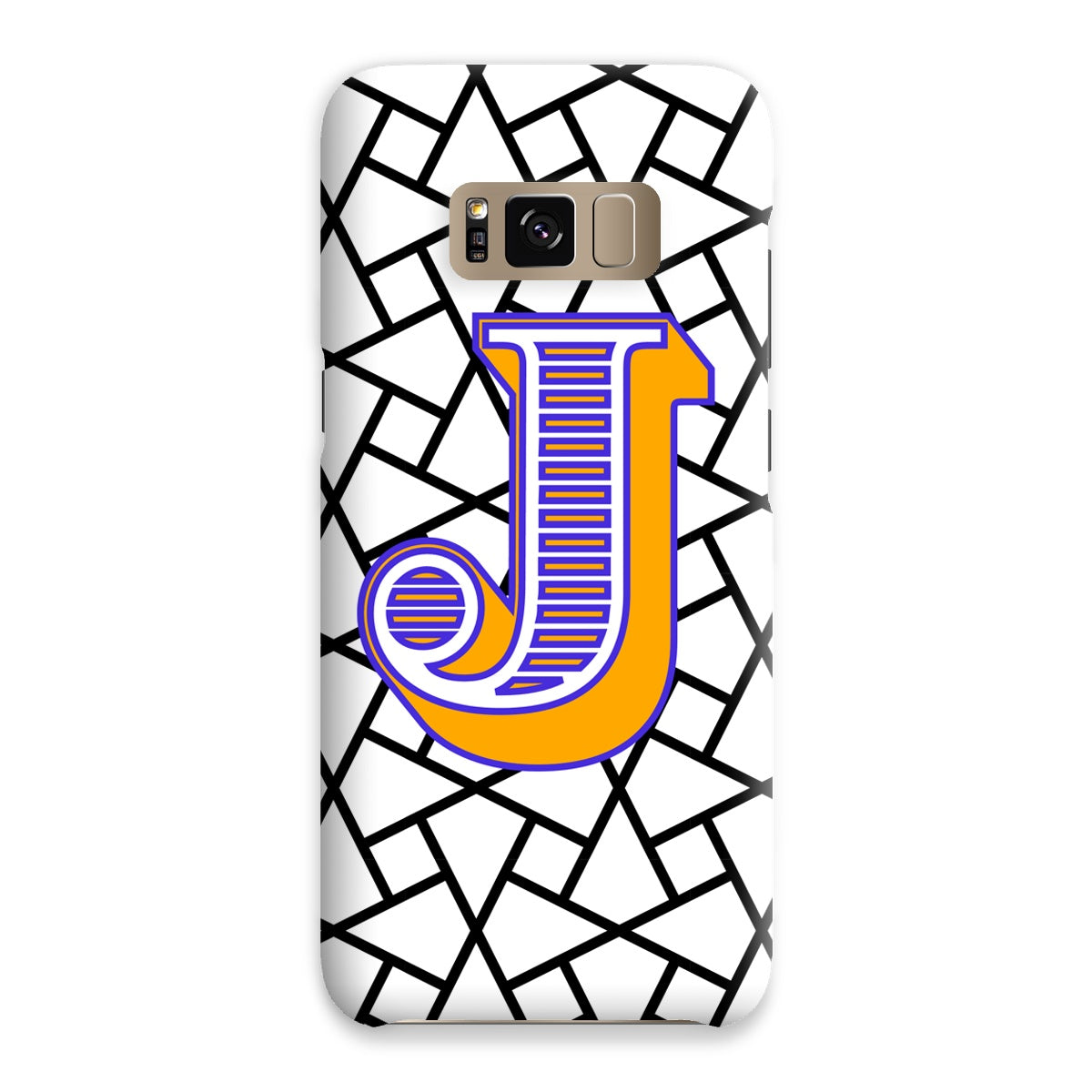 J - Carnival Alphabet Snap Phone Case