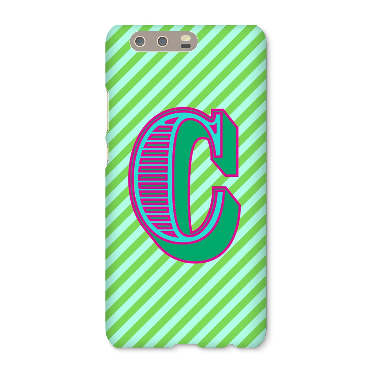 C - Carnival Alphabet Snap Phone Case