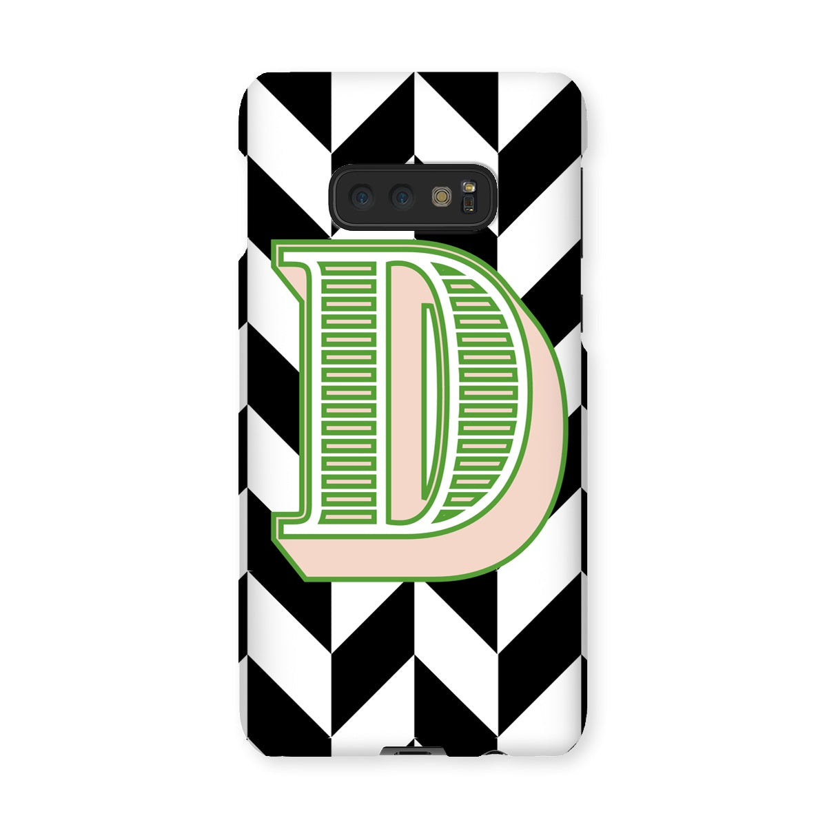 D - Carnival Alphabet Snap Phone Case