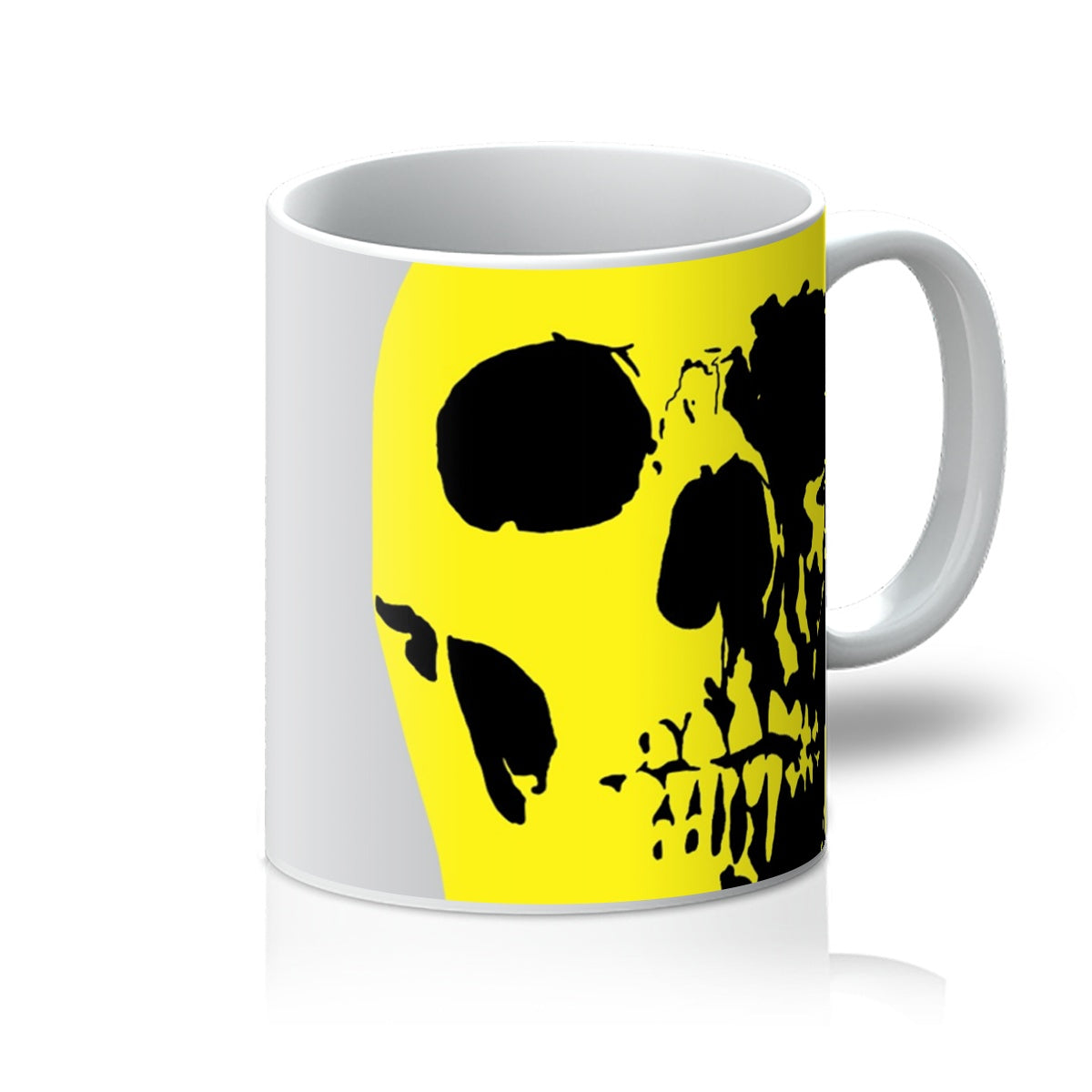 Grey Skull Mug