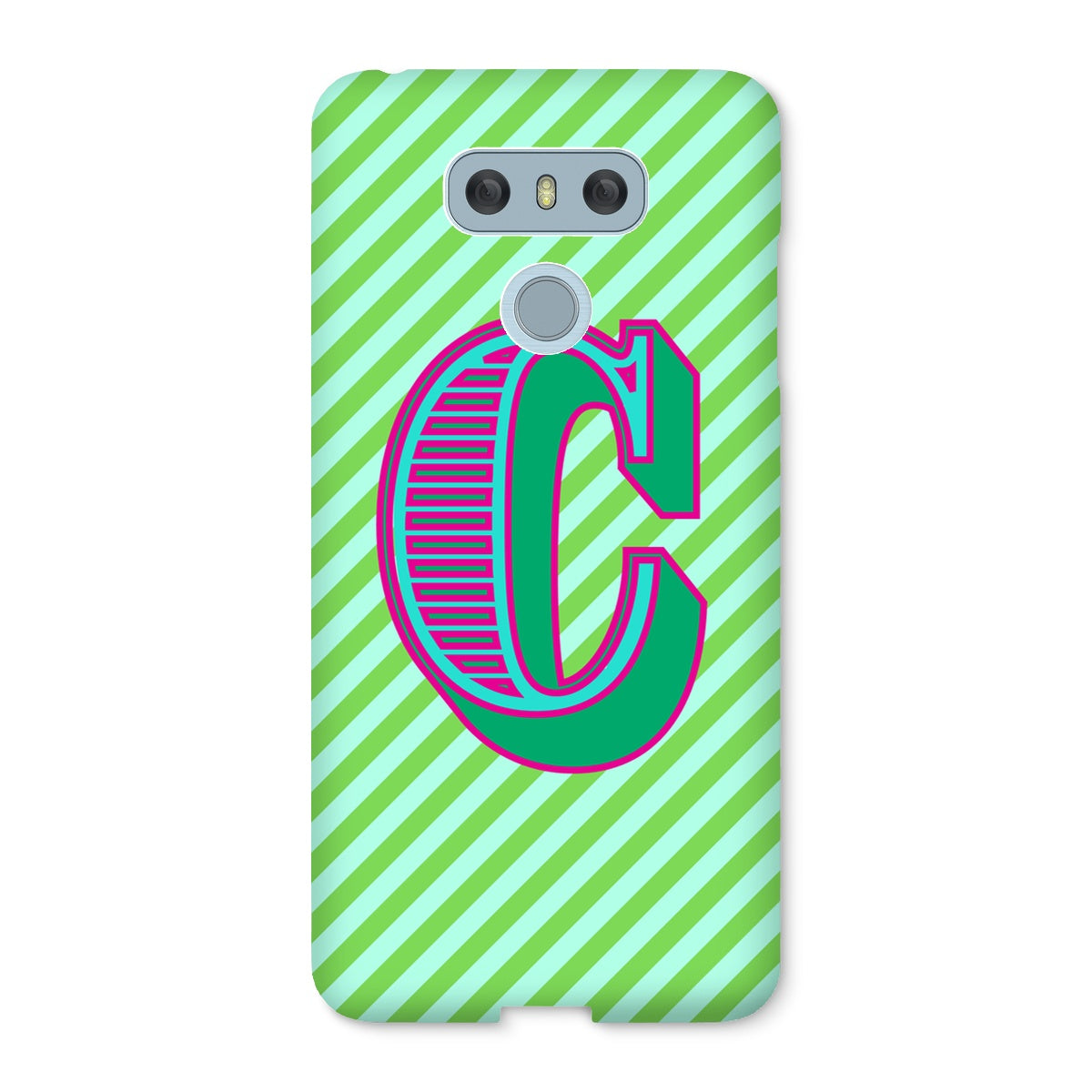 C - Carnival Alphabet Snap Phone Case