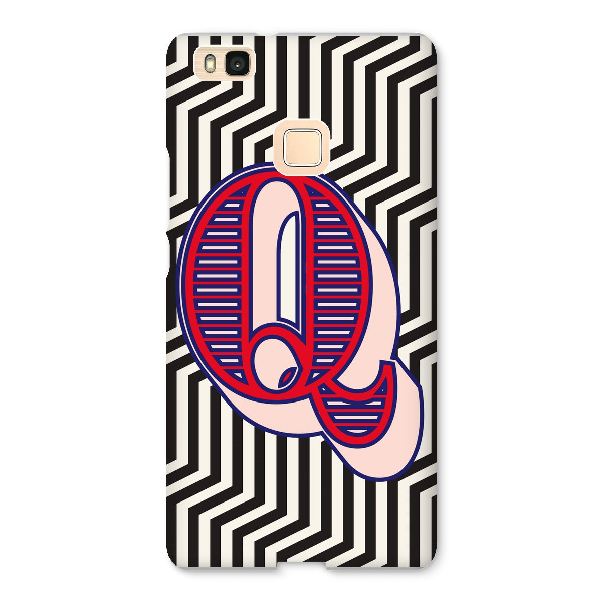 Q - Carnival Alphabet Snap Phone Case