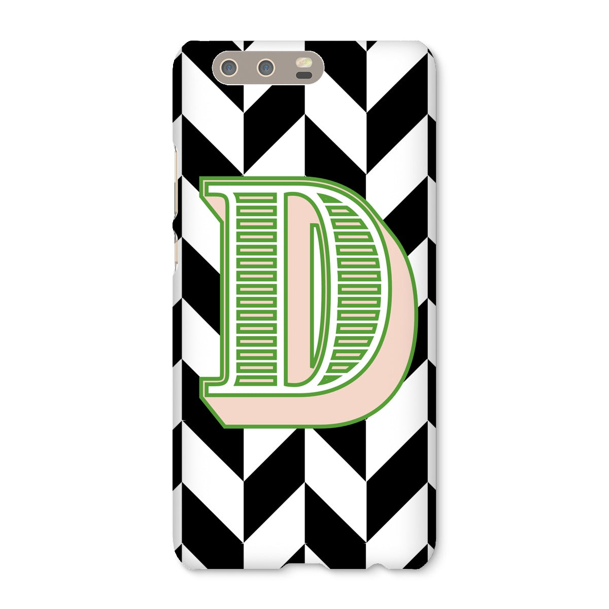 D - Carnival Alphabet Snap Phone Case