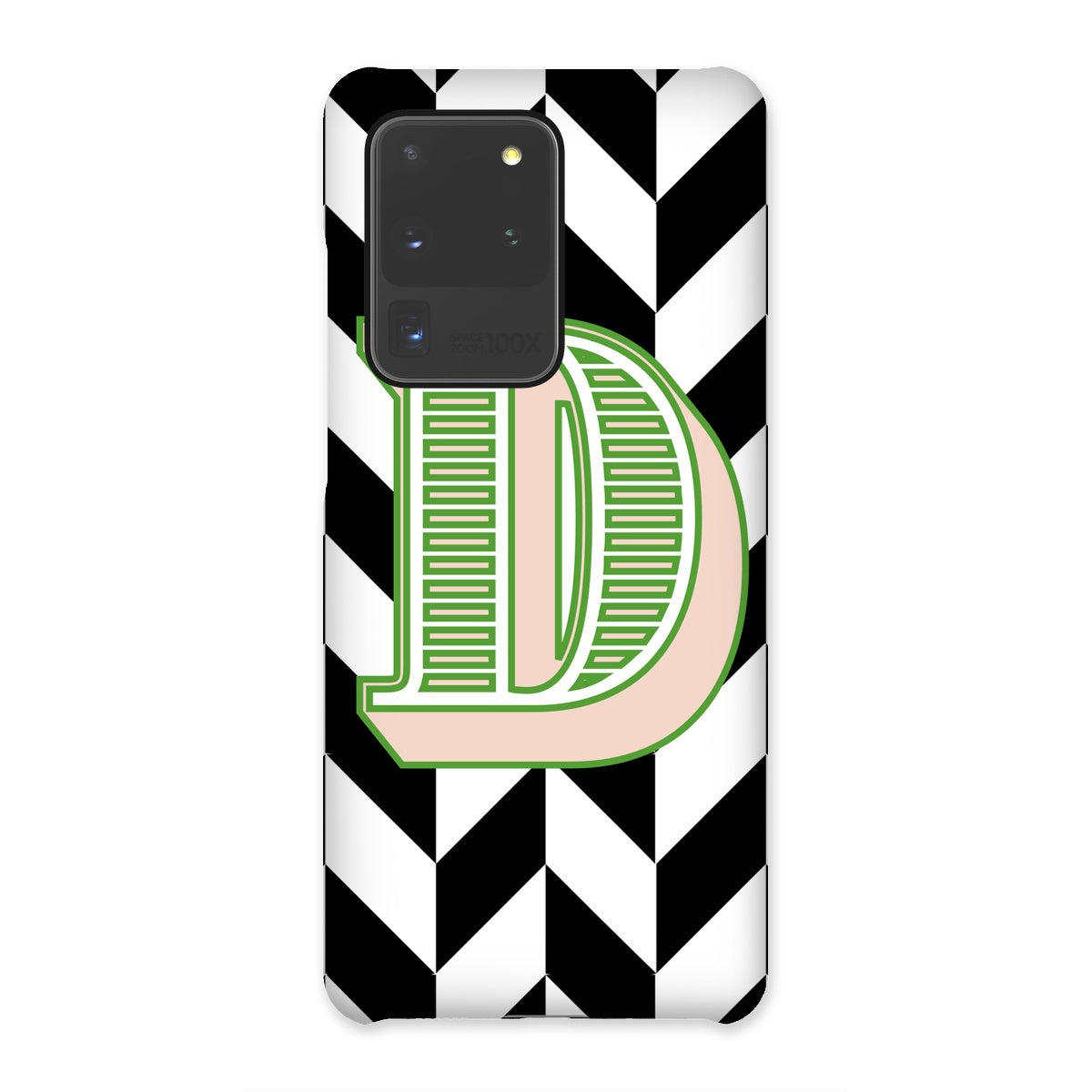 D - Carnival Alphabet Snap Phone Case