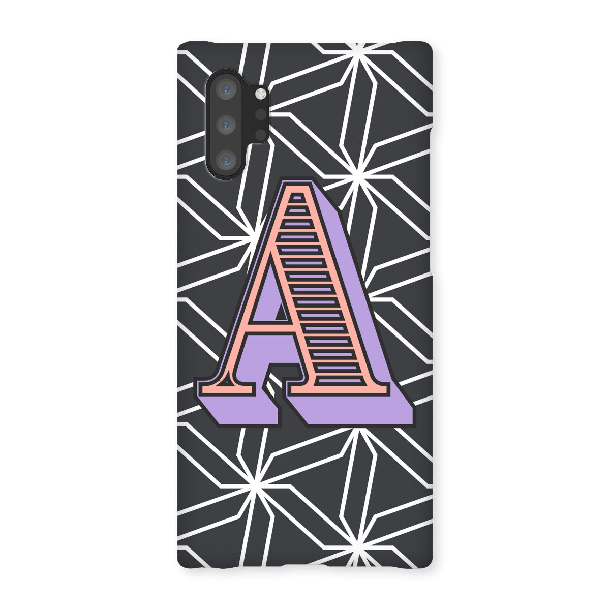A - Carnival Alphabet Snap Phone Case