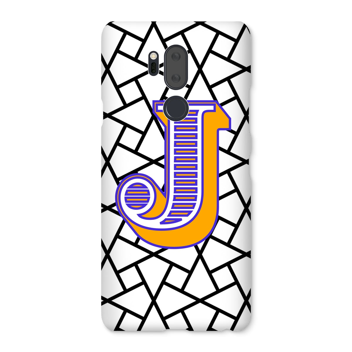 J - Carnival Alphabet Snap Phone Case