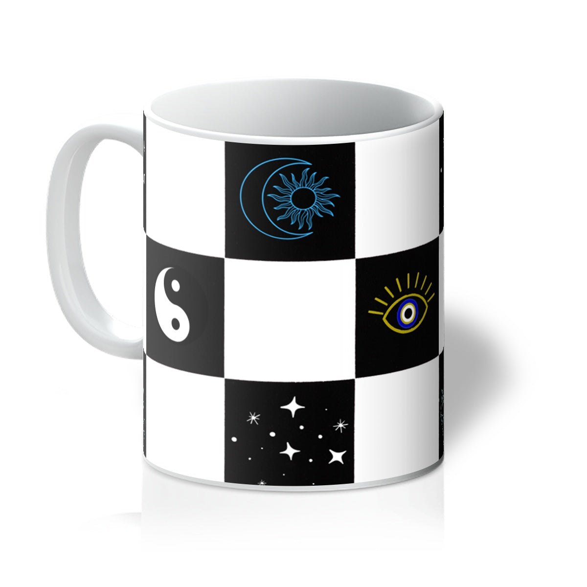 B&W Magic Board Mug
