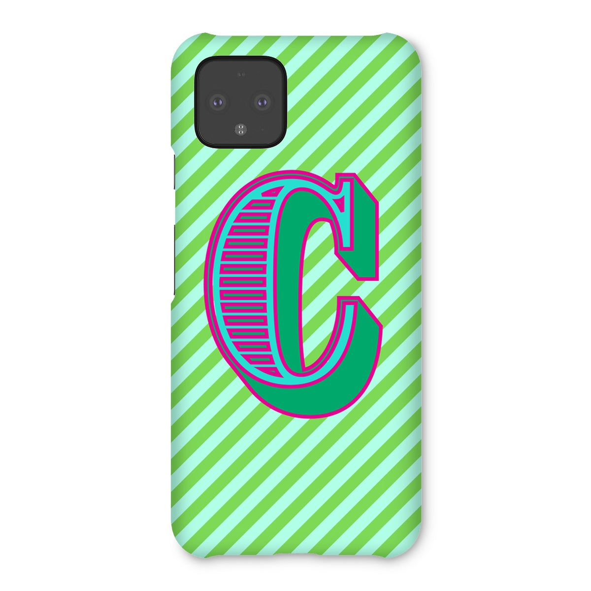 C - Carnival Alphabet Snap Phone Case