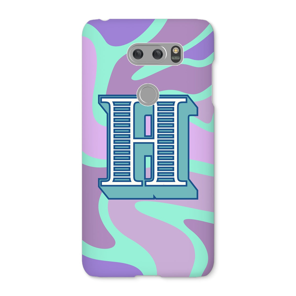 H - Carnival Alphabet Snap Phone Case