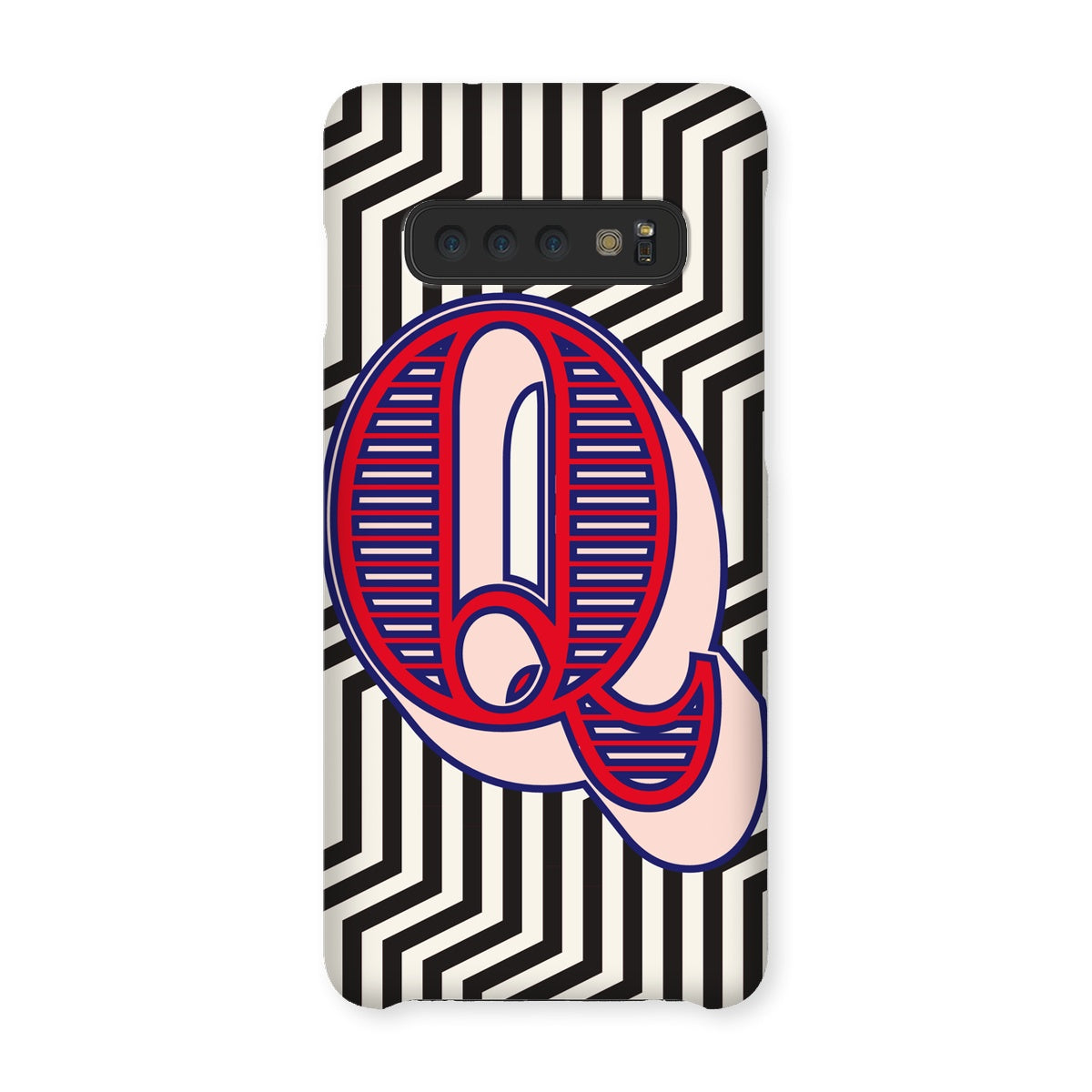 Q - Carnival Alphabet Snap Phone Case
