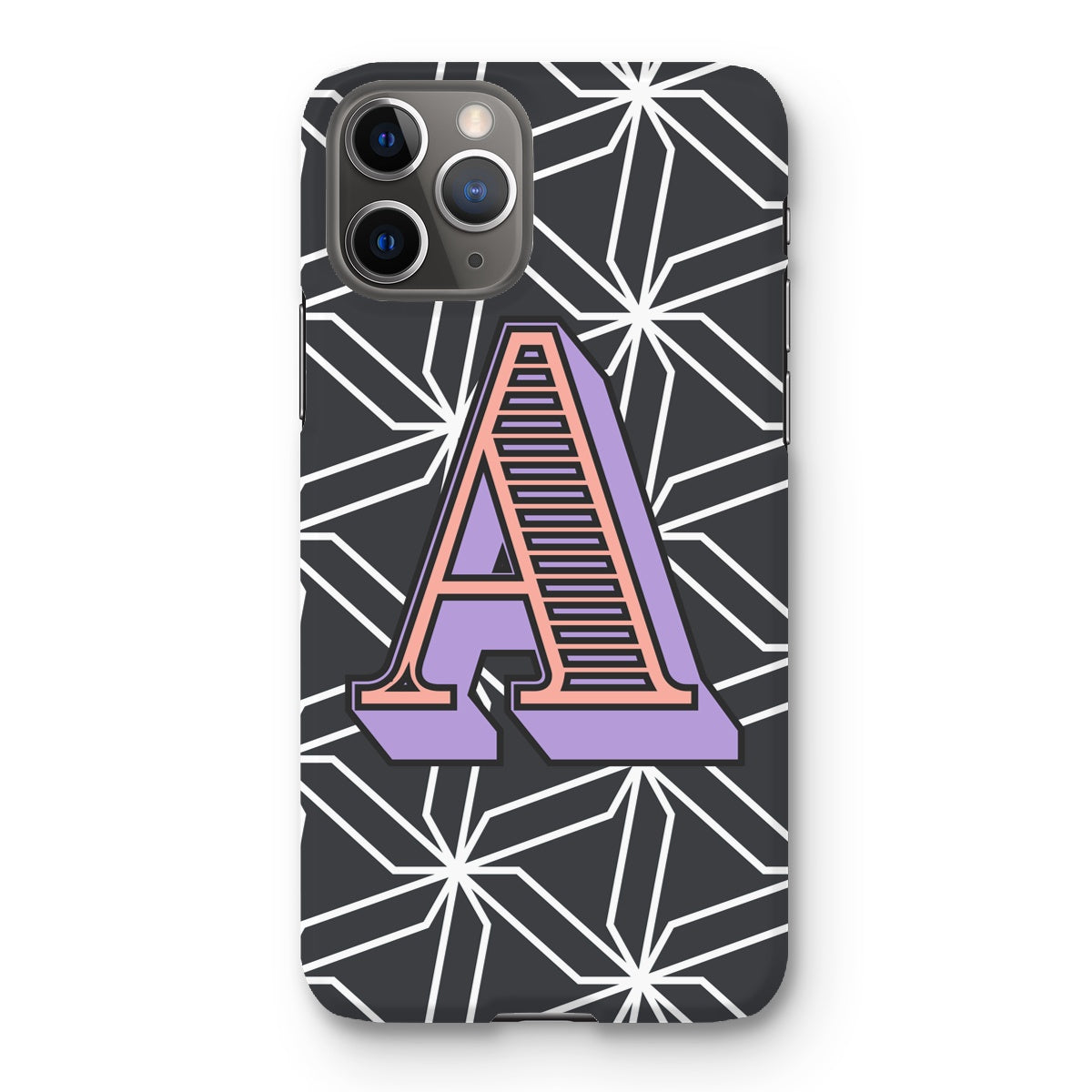 A - Carnival Alphabet Snap Phone Case