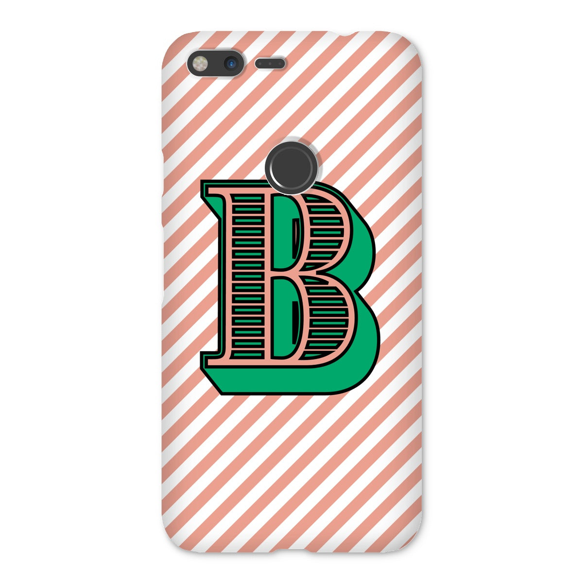 B - Carnival Alphabet Snap Phone Case