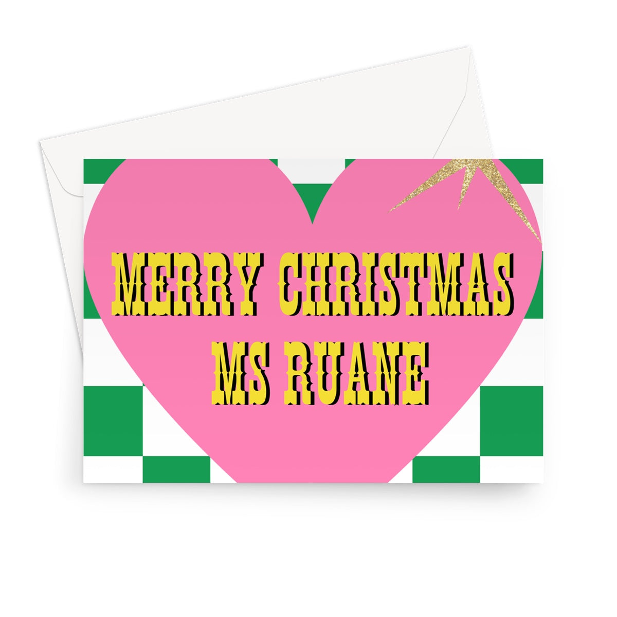 Ms Ruane Greeting Card