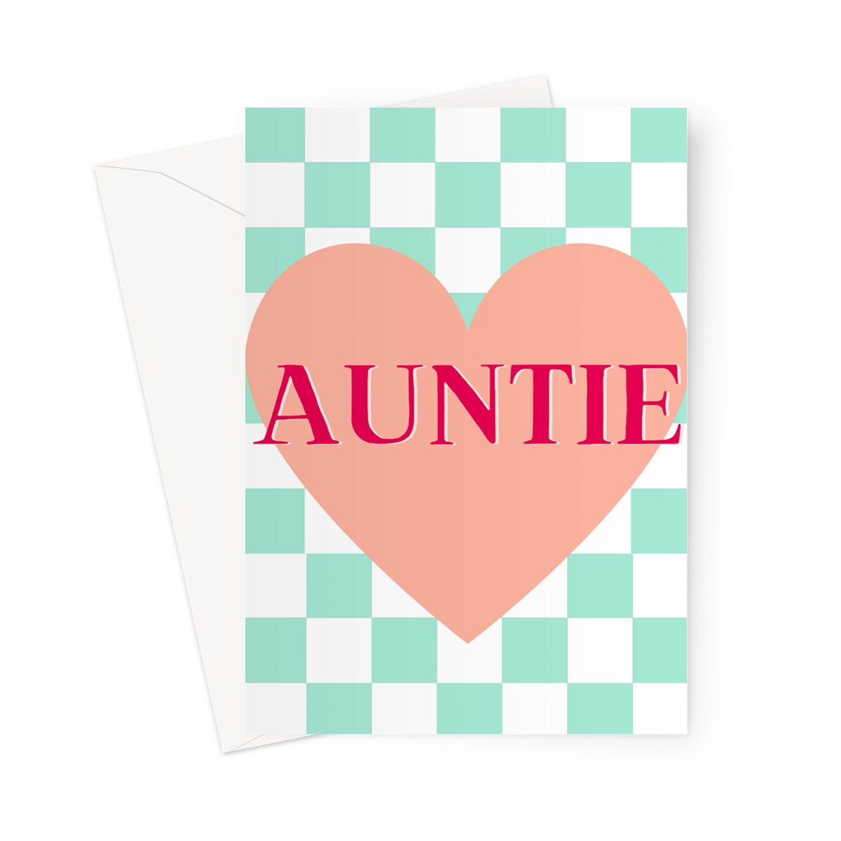Auntie Heart Greeting Card
