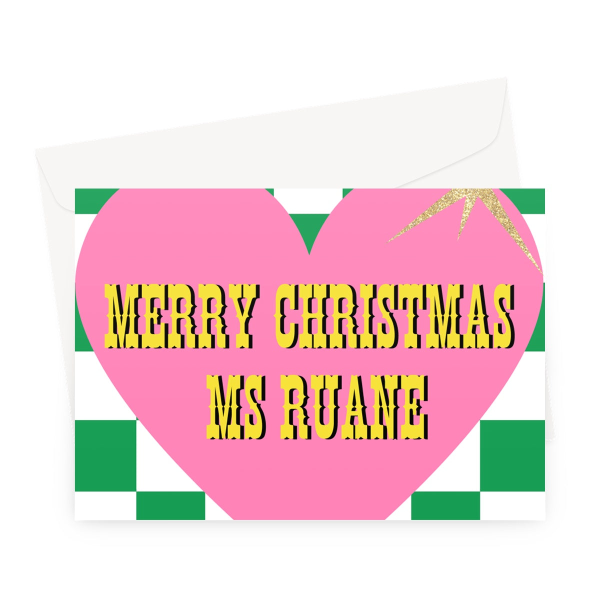 Ms Ruane Greeting Card