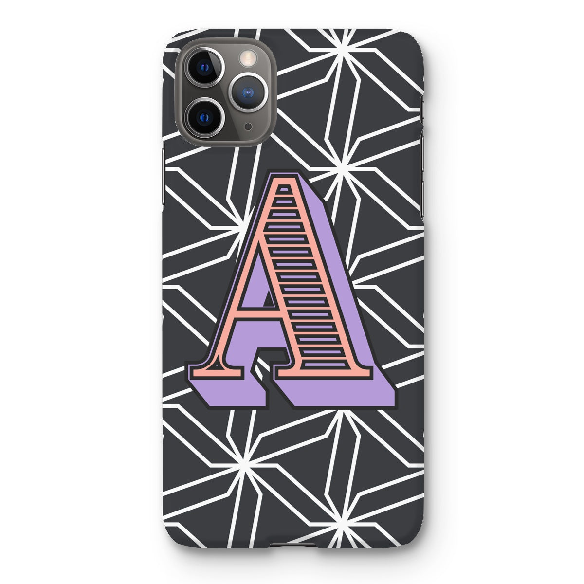 A - Carnival Alphabet Snap Phone Case