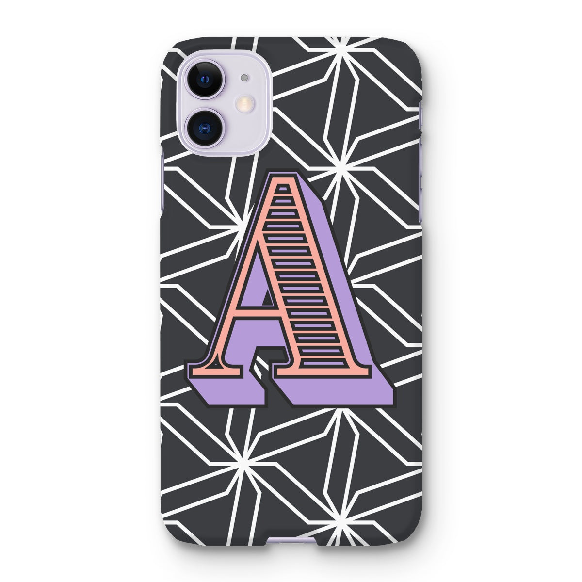 A - Carnival Alphabet Snap Phone Case