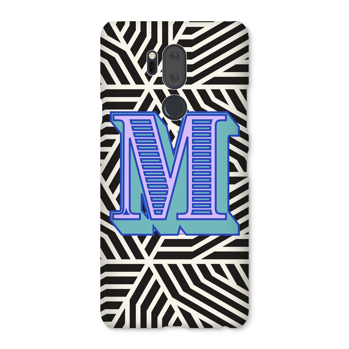 M - Carnival Alphabet Snap Phone Case