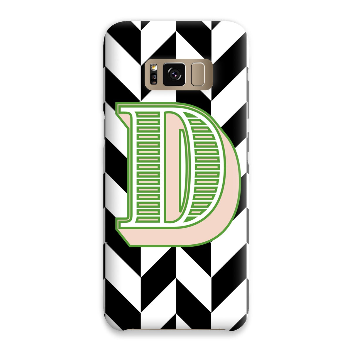 D - Carnival Alphabet Snap Phone Case