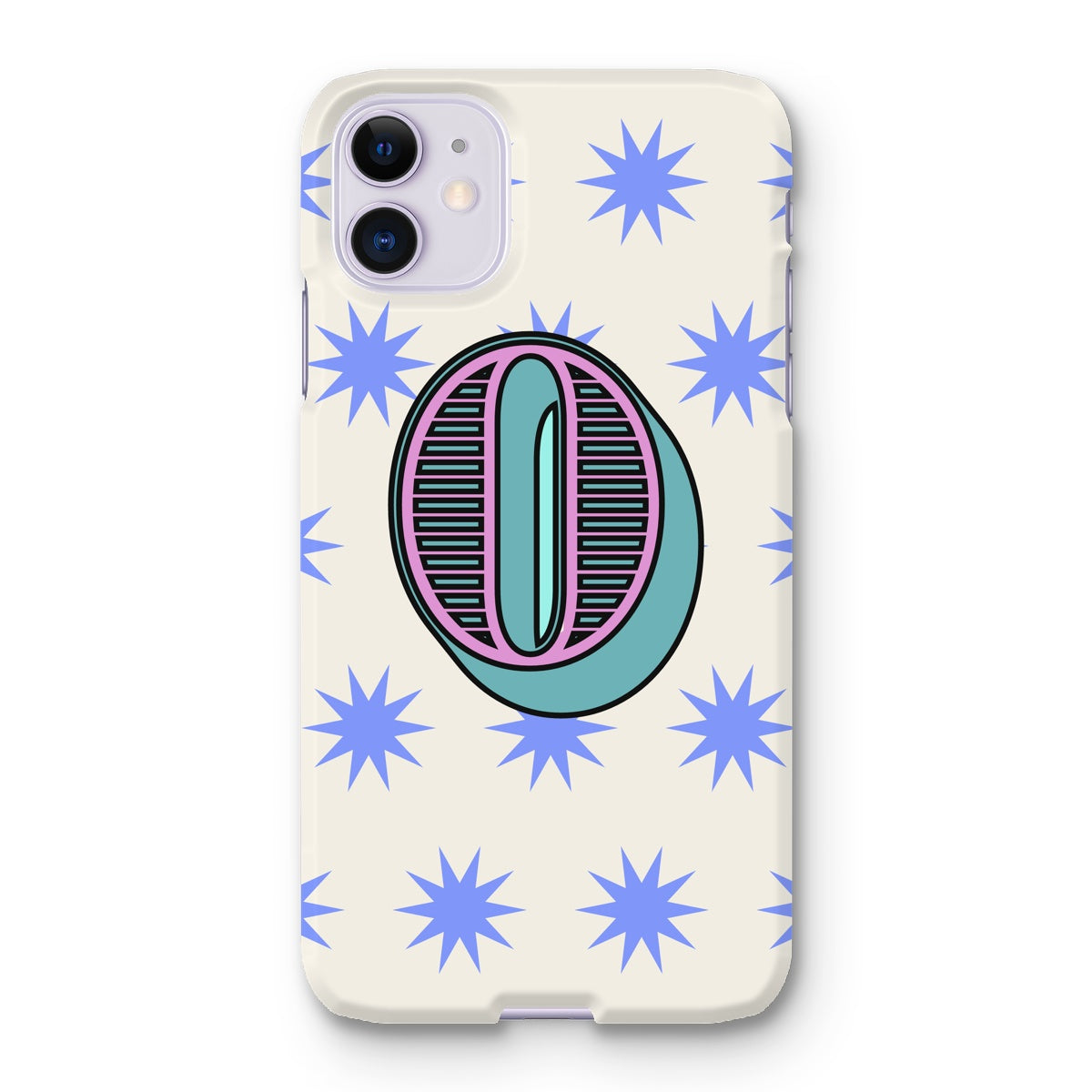 O - Carnival Alphabet Snap Phone Case