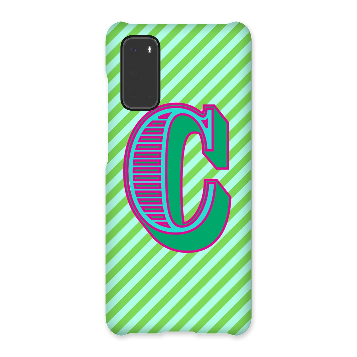 C - Carnival Alphabet Snap Phone Case