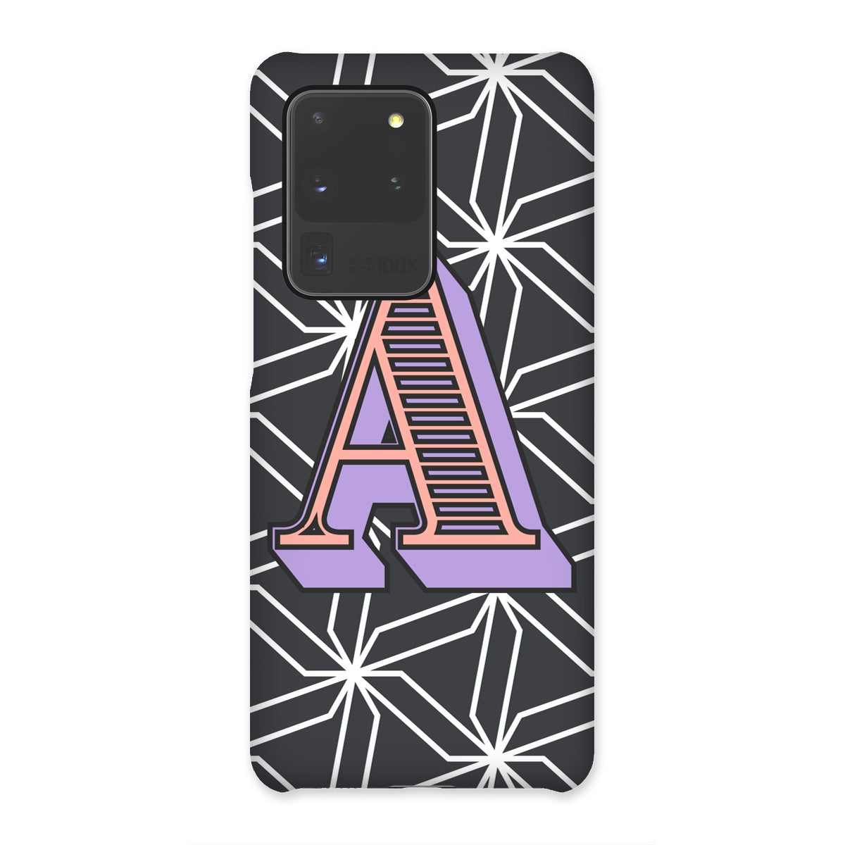 A - Carnival Alphabet Snap Phone Case