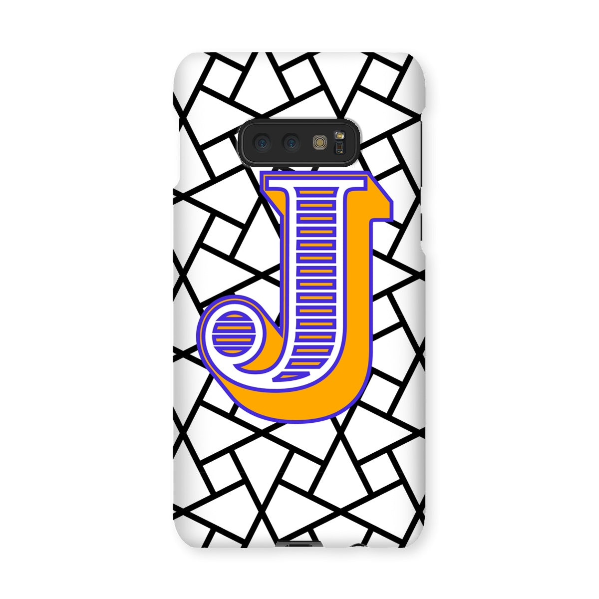 J - Carnival Alphabet Snap Phone Case