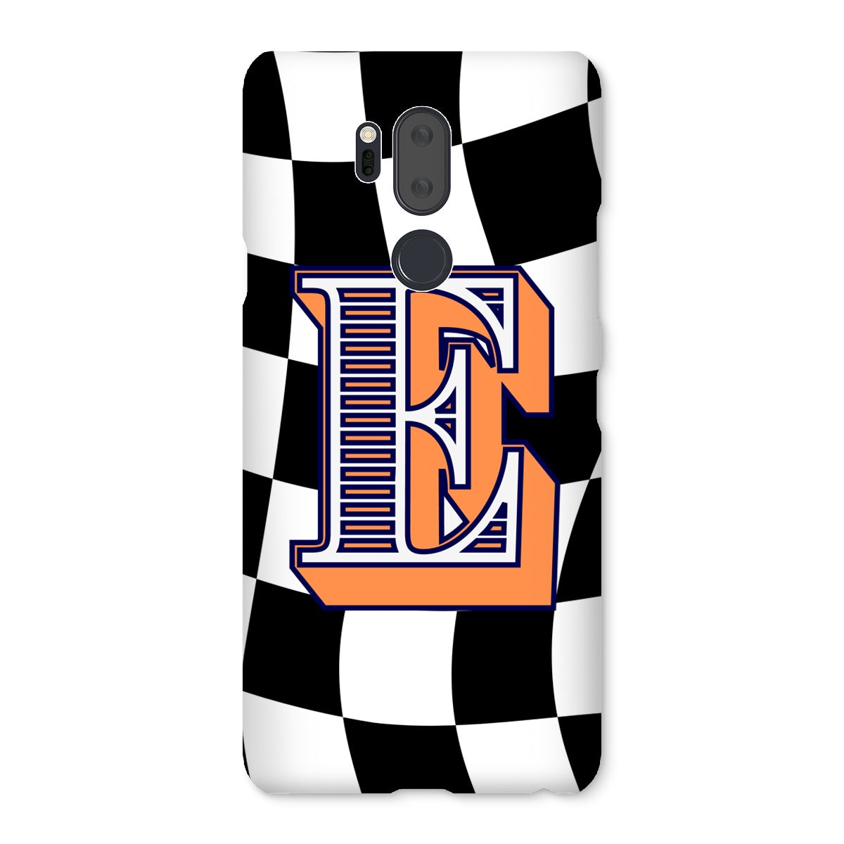 E - Carnival Alphabet Snap Phone Case
