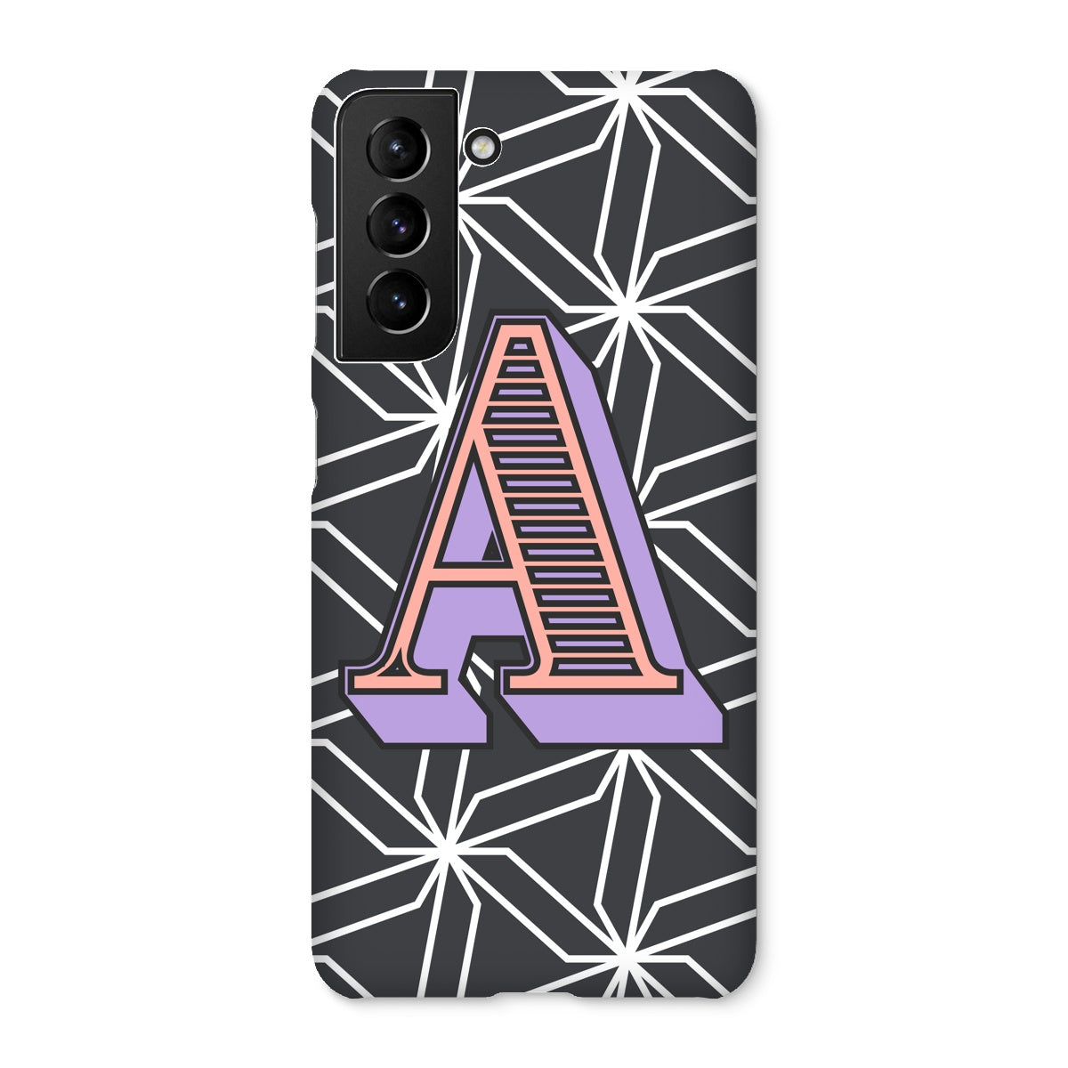 A - Carnival Alphabet Snap Phone Case
