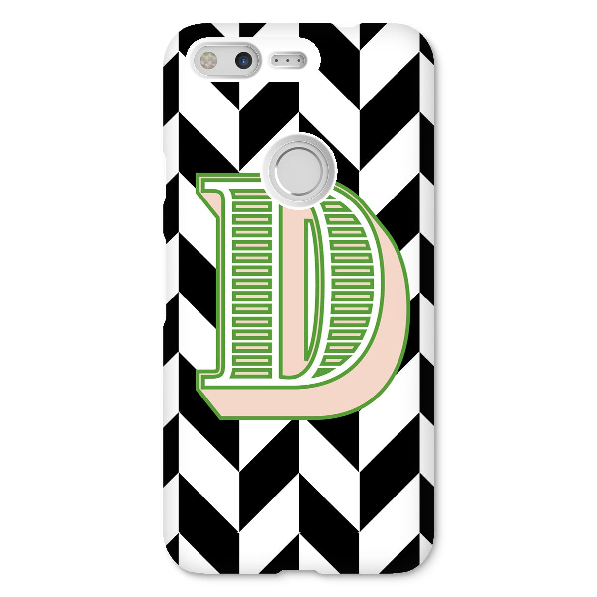 D - Carnival Alphabet Snap Phone Case