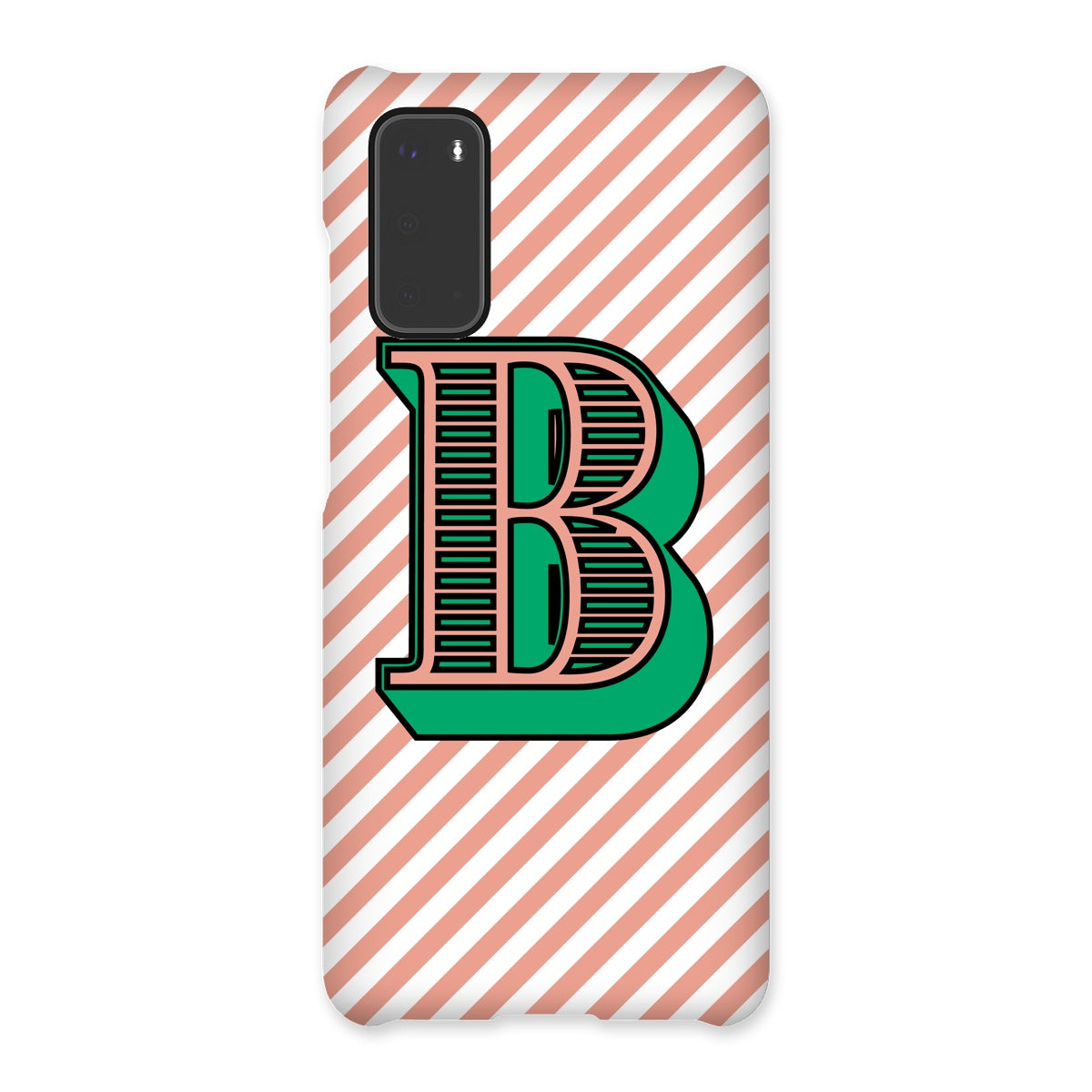 B - Carnival Alphabet Snap Phone Case