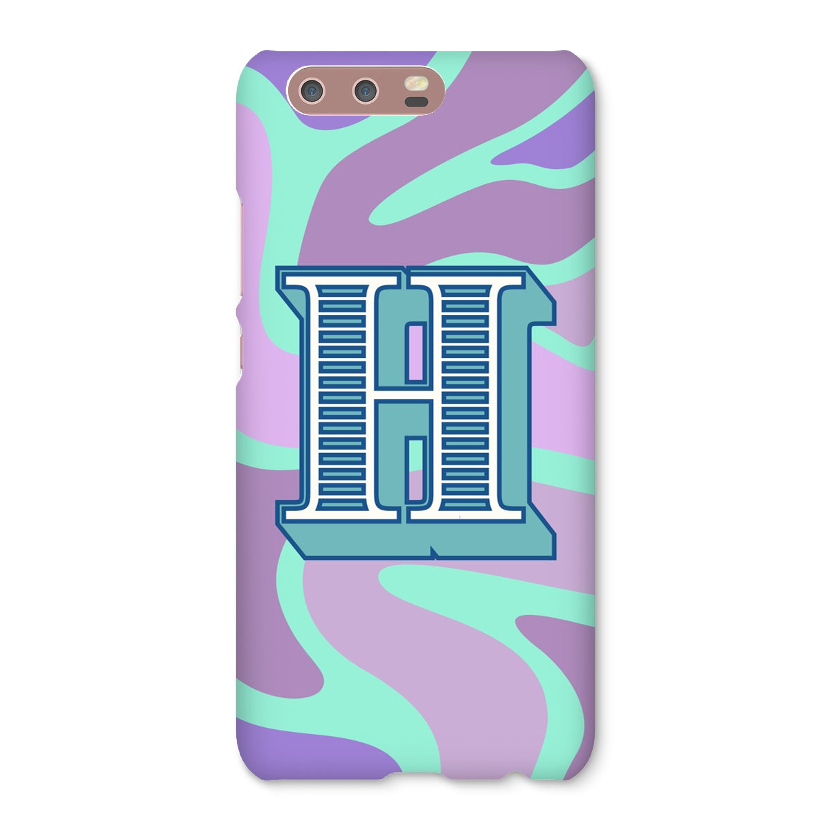 H - Carnival Alphabet Snap Phone Case