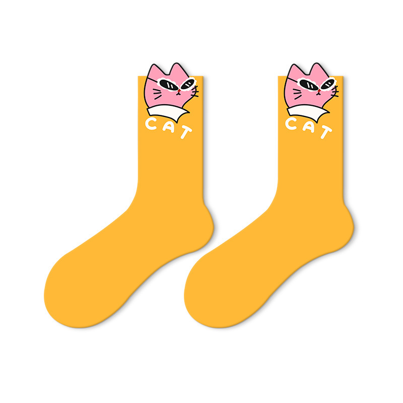 Korean Cool Cat Socks