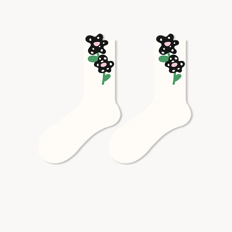 Korean Flower Socks