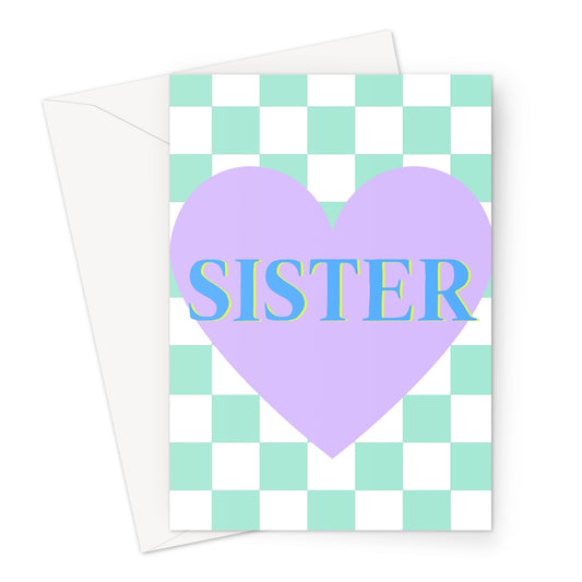 Sister Heart Greeting Card