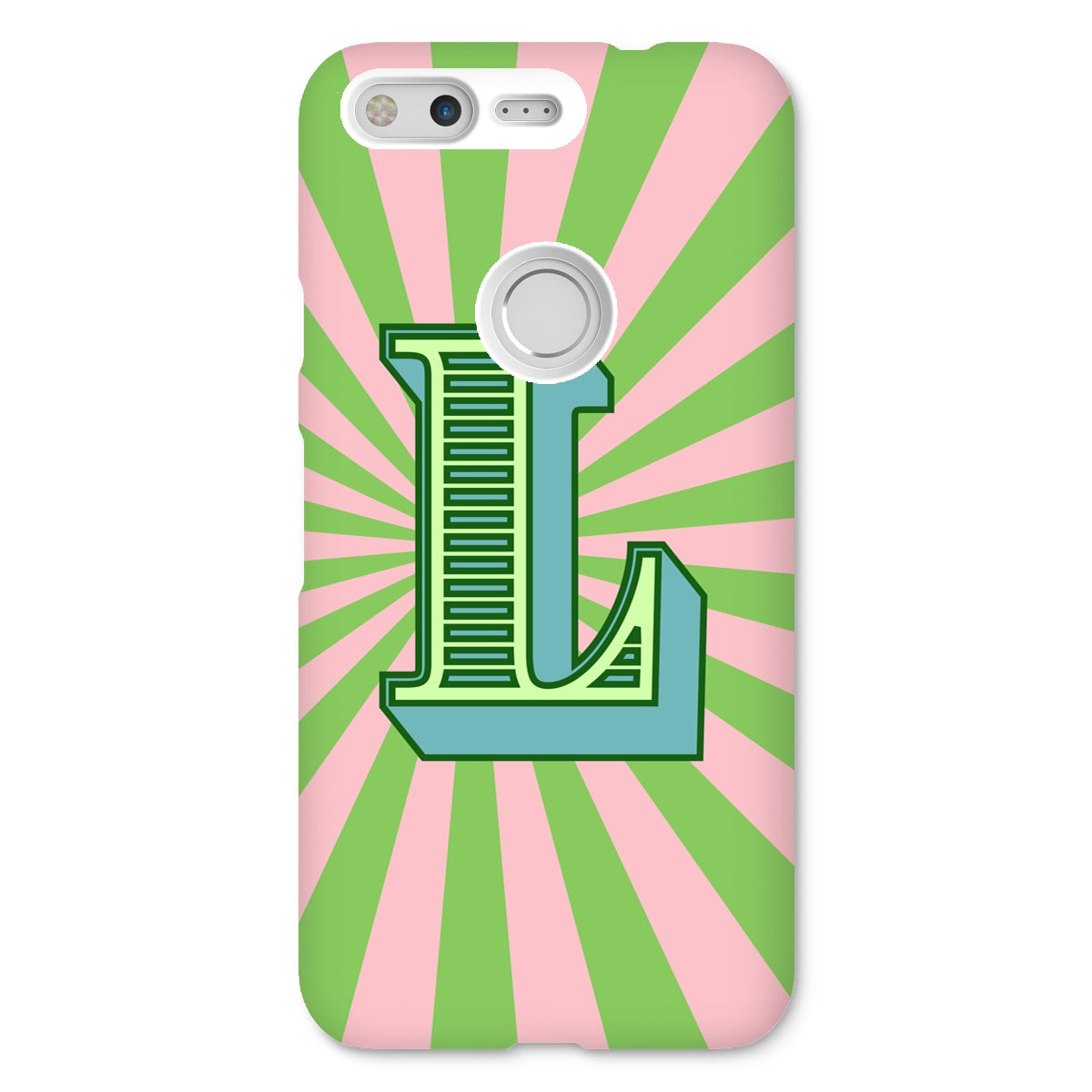 L - Carnival Alphabet Snap Phone Case